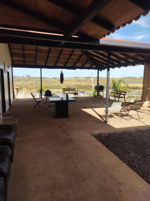 Cabana, Terraza, Casa, Campo Арандас Экстерьер фото
